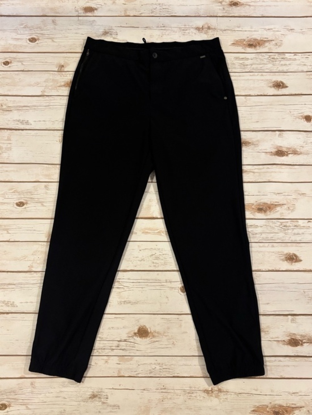 Vuori Fleet Jogger Pant Men's Sz XL Black Stretch V444 Flex Drawstring